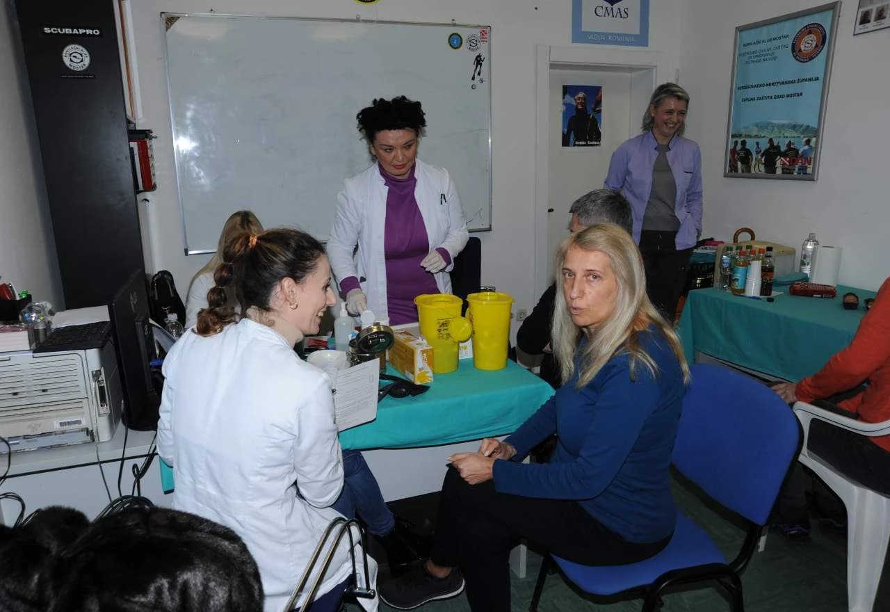 Mostarski ronioci darivali krv 