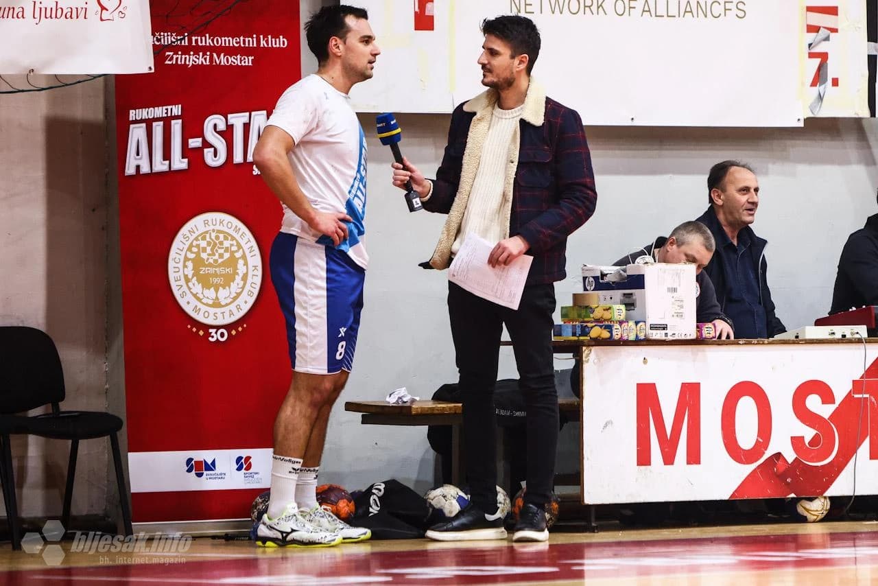 Rukometni All Star spektakl na Bijelom brijegu