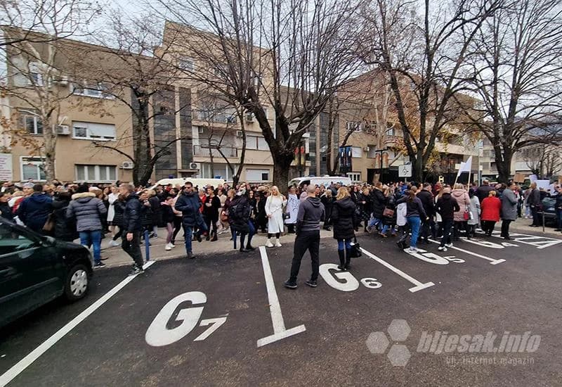Još jedan prosvjed zdravstvenih radnika