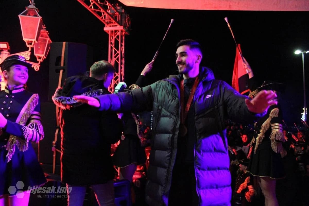 Doček za Josipa Šutala u Čapljini