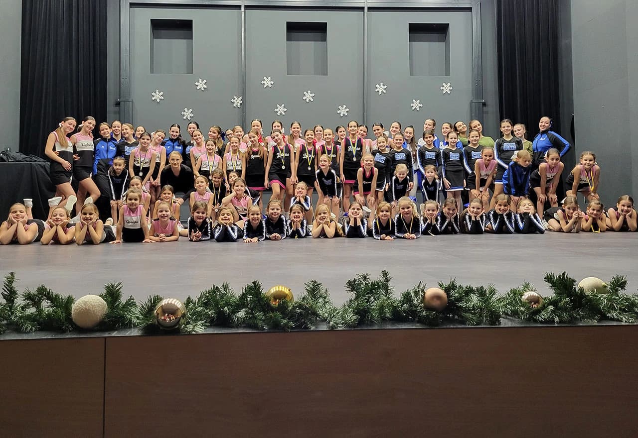Christmas Cheerleading Challenge