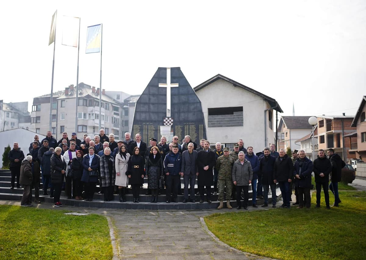 30. obljetnica brigade HVO-a 'Nikola Šubić Zrinski' u Busovači