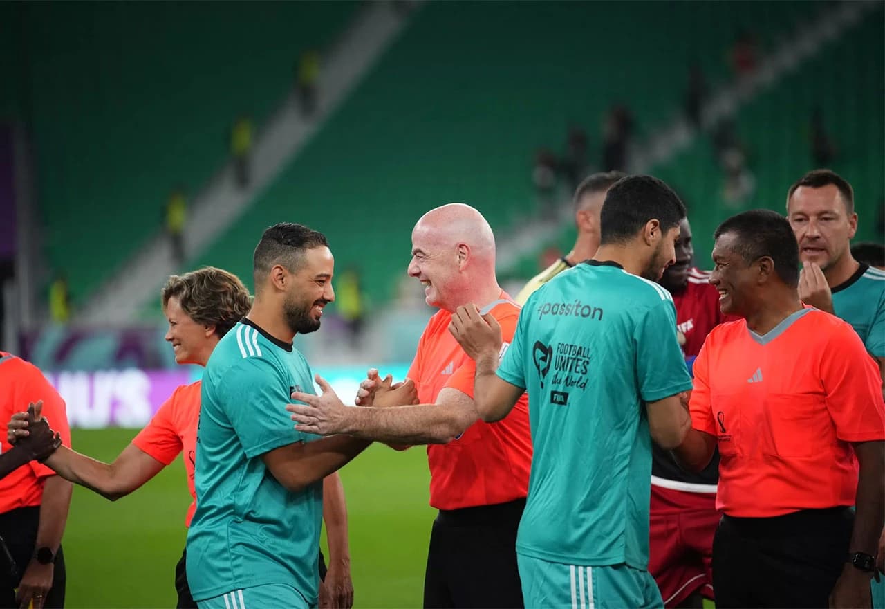 Utakmica nogometnih legendi i radnika Prvenstva