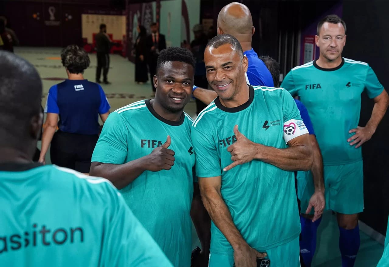 Utakmica nogometnih legendi i radnika Prvenstva