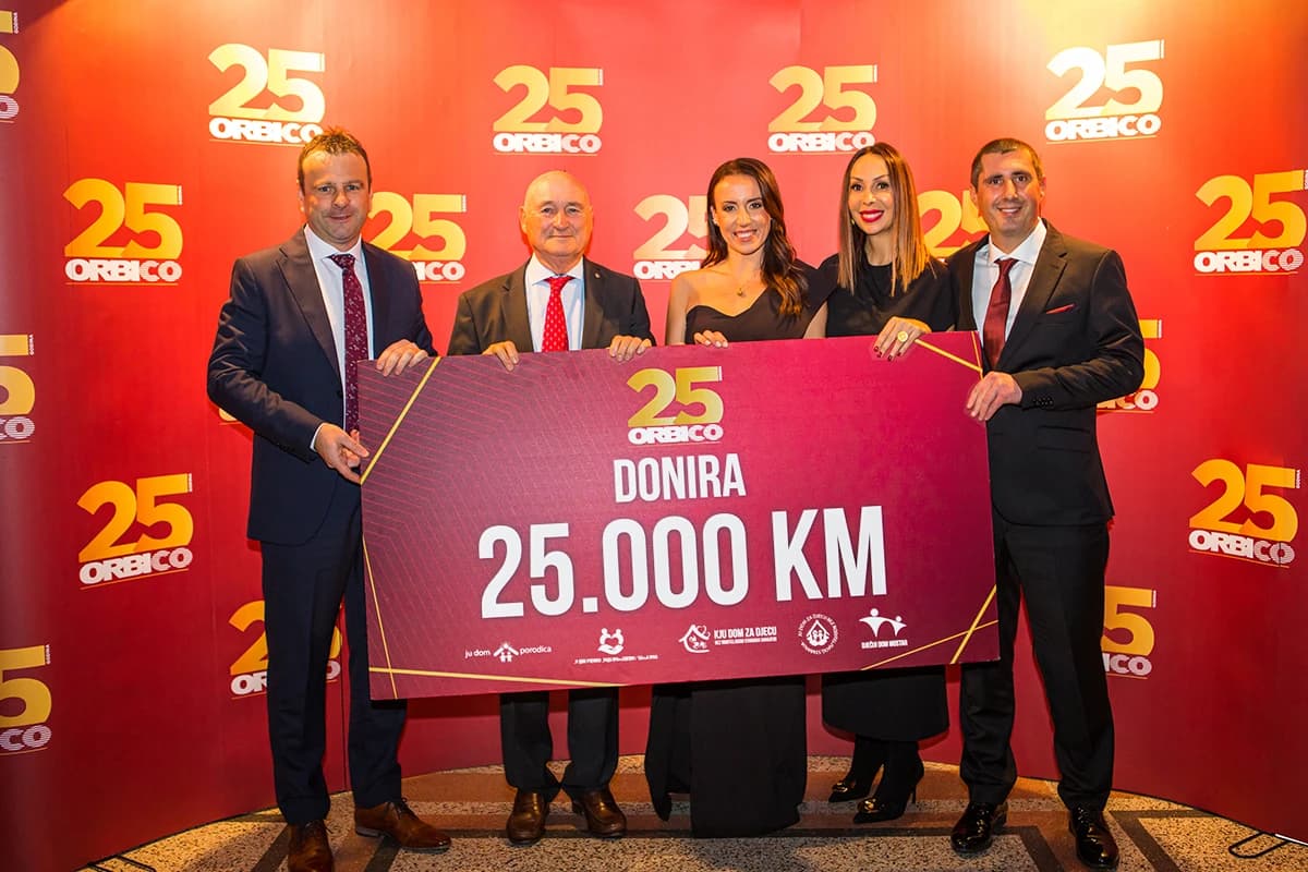 Orbico slavi 25. godišnjicu