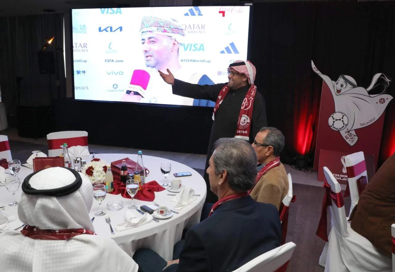 Uglednici u gostima kod veleposlanika Katra: Zajedno gledali utakmicu i kušali tradicionalna jela 