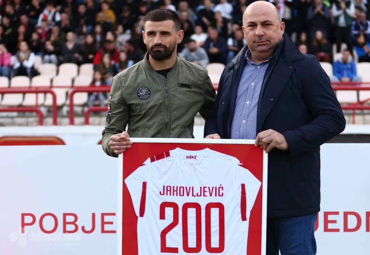 Jakovljeviću poklon za 200 nastupa