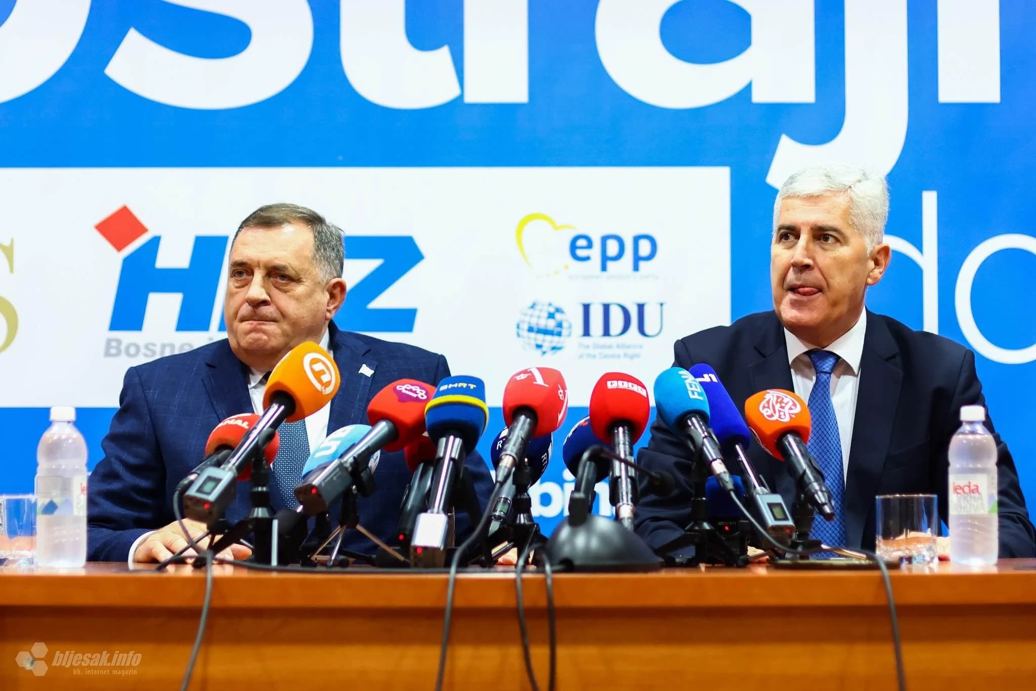 Dodik u Mostaru na sastanku s Čovićem