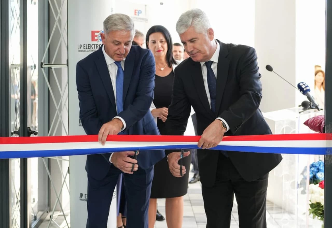 Otvorenje zgrade EP HZ HB u Posušju