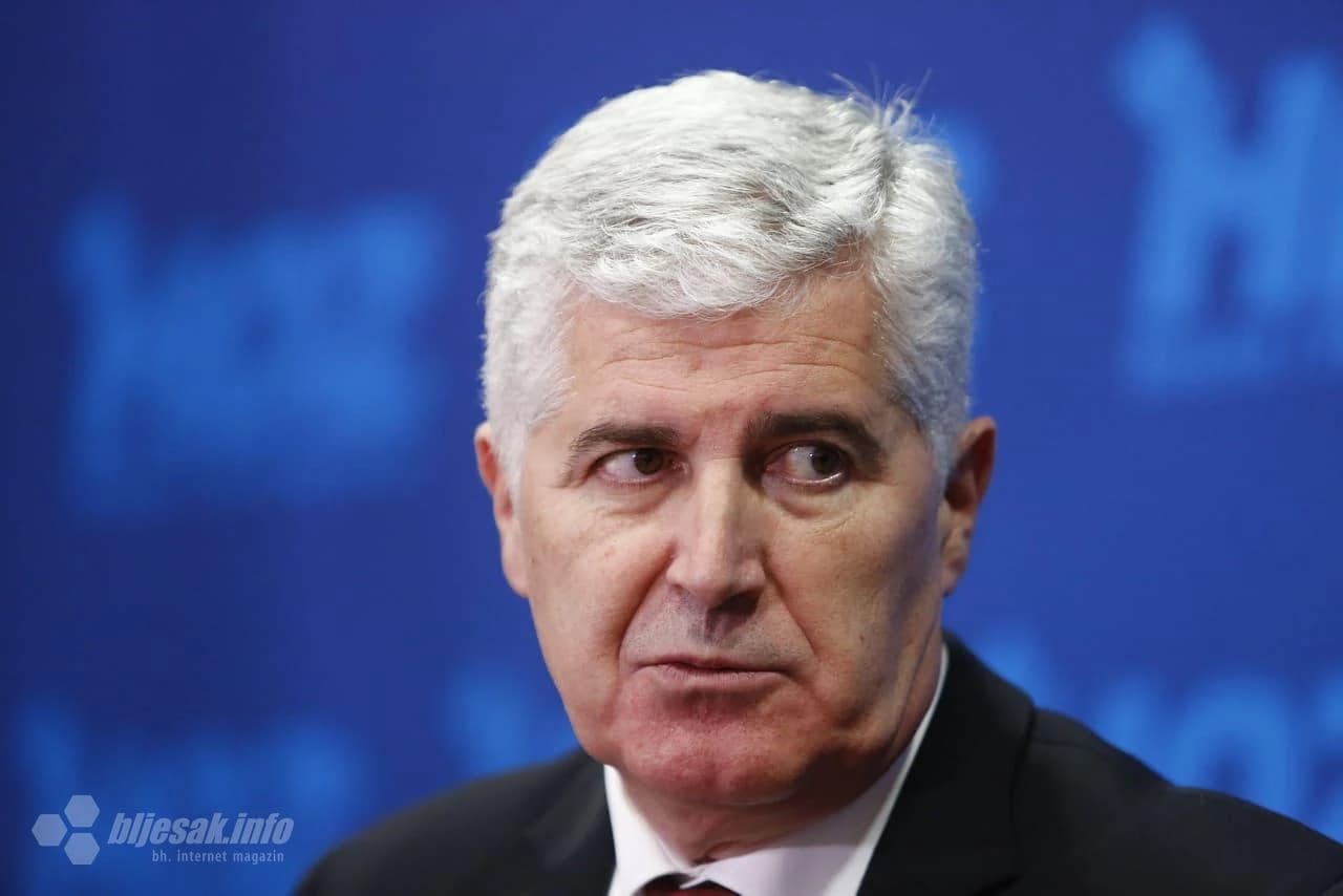 Sastanak Andreja Plenkovića i Dragana Čovića u Mostaru