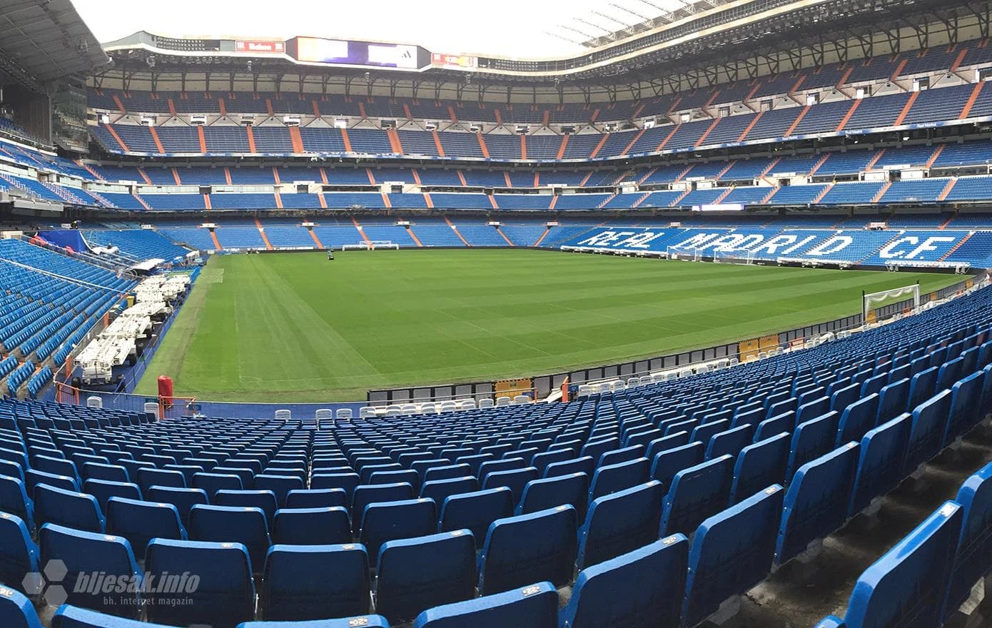 Stadion Santiago Bernabéu dom je španjolskog velikana Reala iz Madrida