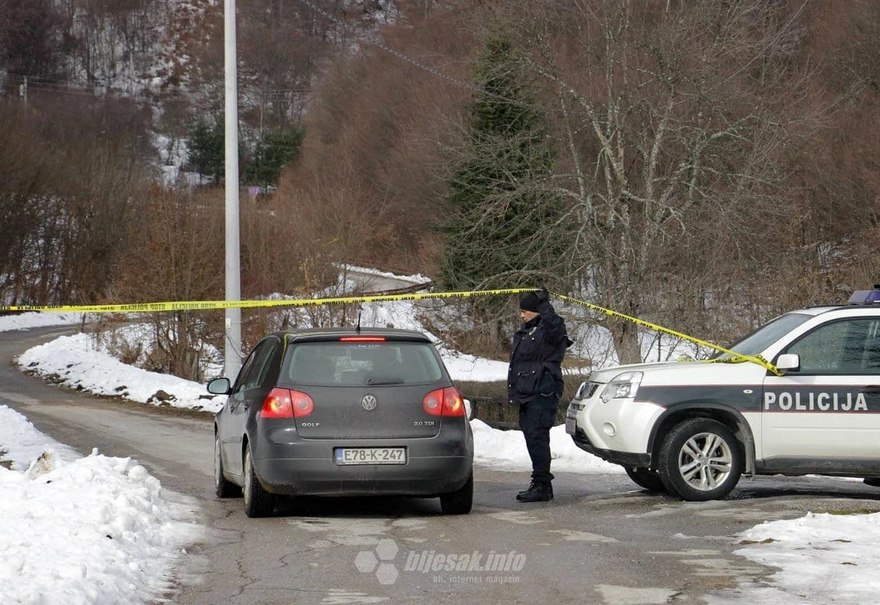 Policija osigurava mjesto zločina