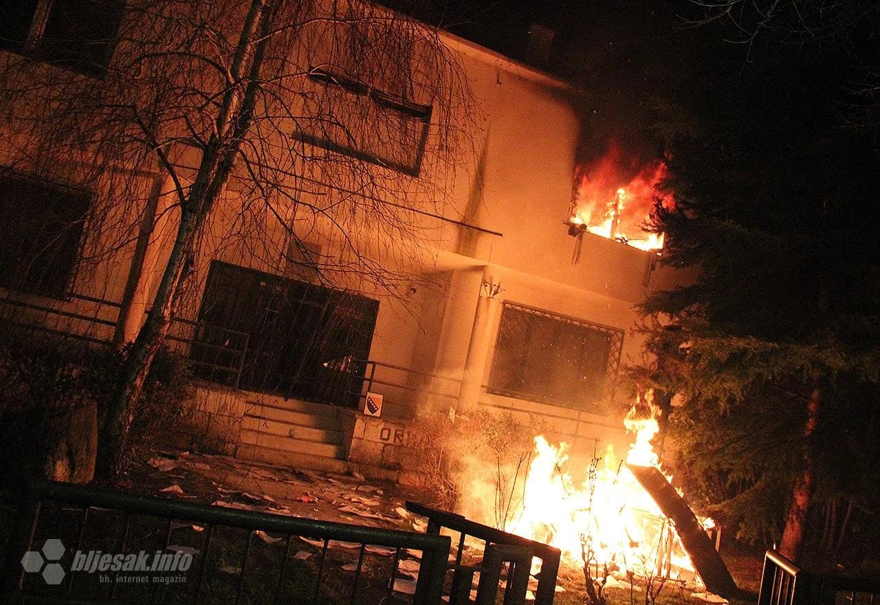 Prosvjedi u Mostaru 2014. godine