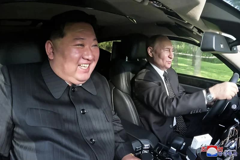 Kim Jong UN i Putin