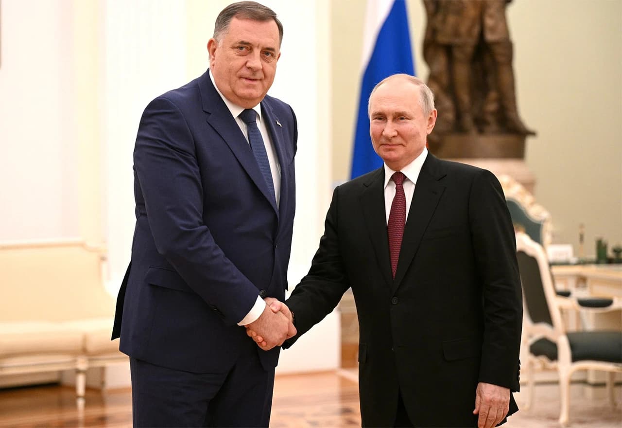 Dodik i Putin u Moskvi