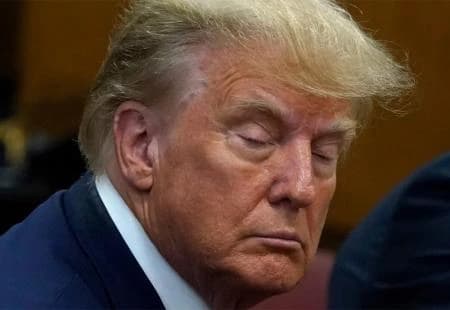 Getty Images/Trump u sudnici 