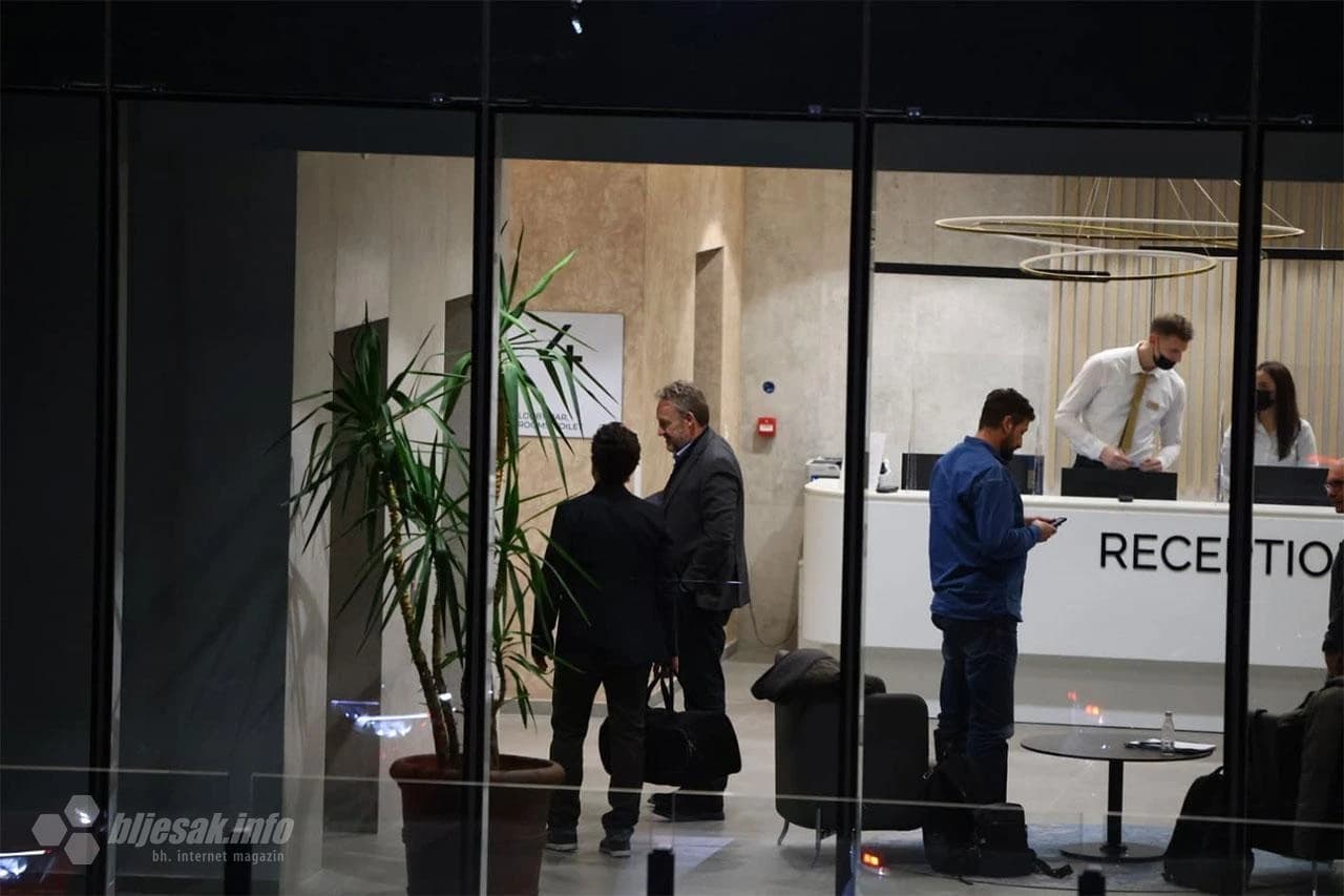 Dolazak Bakira Izetbegovića u Neum