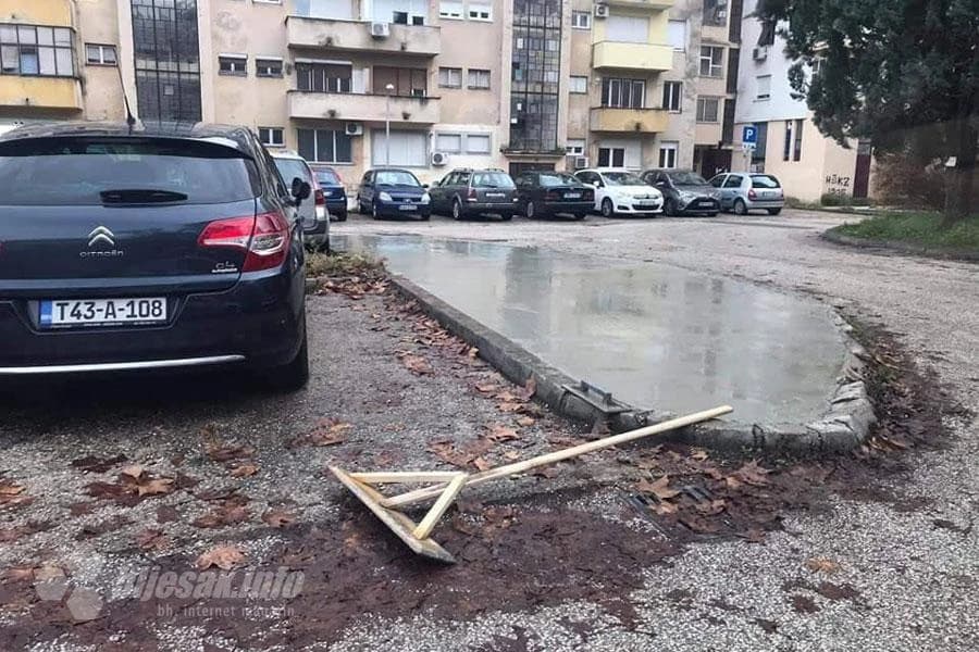 Betonirana zelena površina