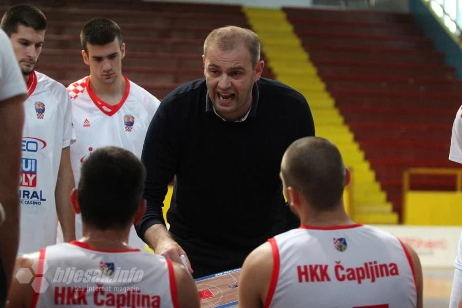 Trener Čapljine Boris Džidić