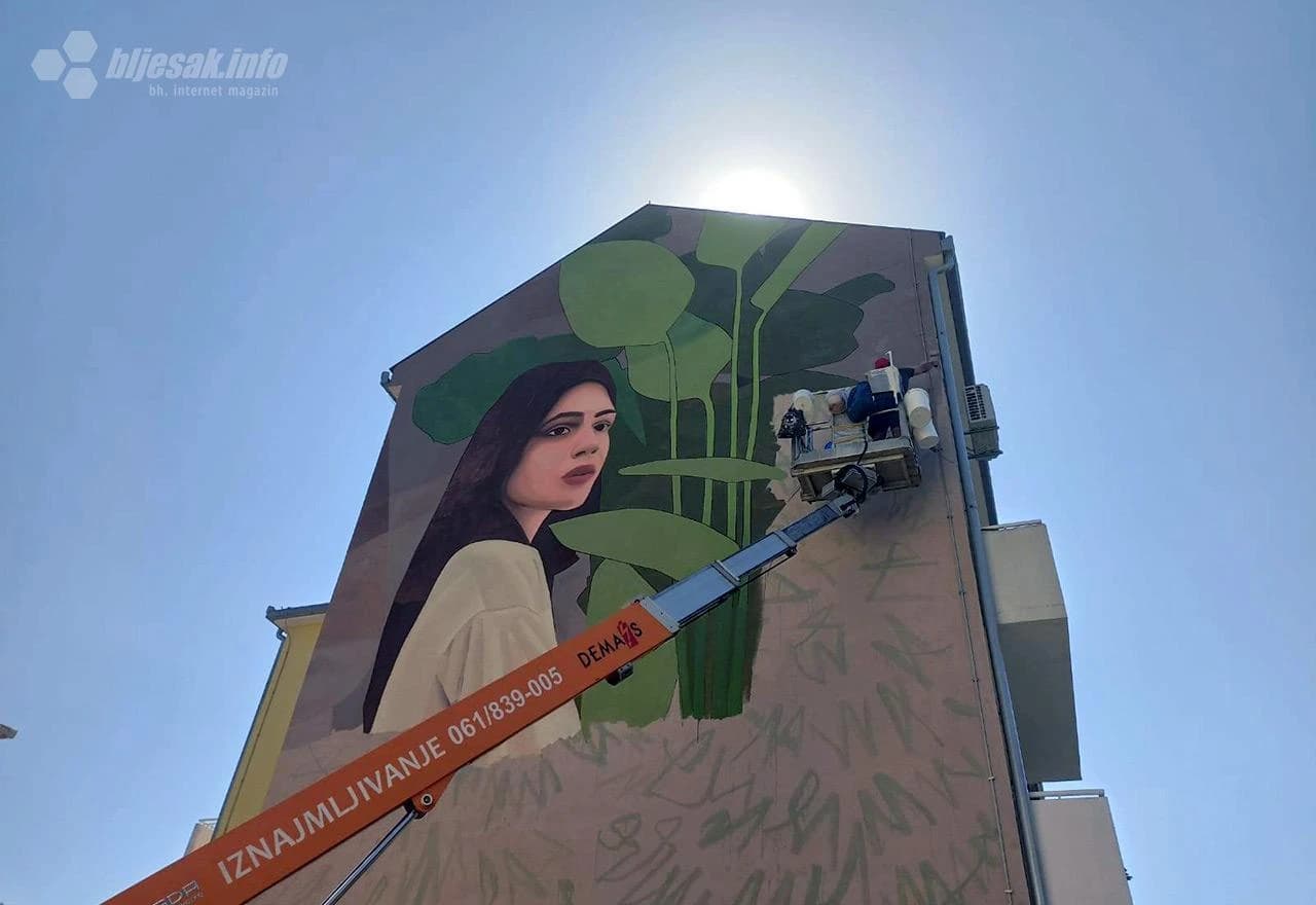 Mural u Šantićevoj ulici