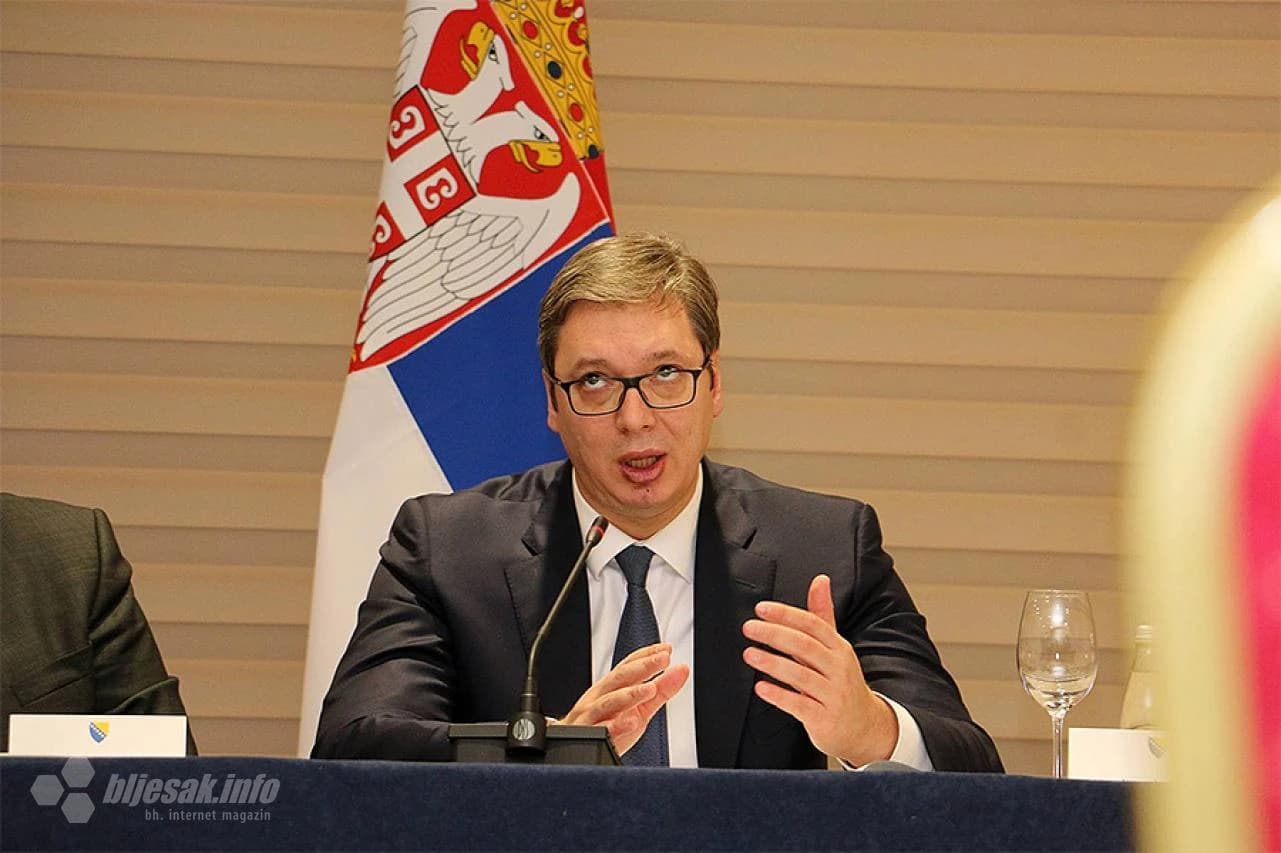 Srbijanski predsjednik Aleksandar Vučić 