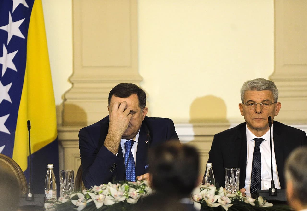 Milorad Dodik i Šefik Džaferović