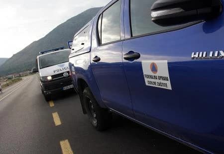 Bomba pronađena kod kružnog toka kod Zalika