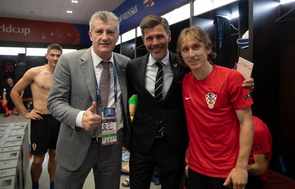 Davor Šuker, Zvonimir Boban i Luka Modrić