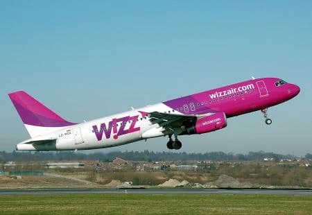 Zrakoplov kompanije WizzAir