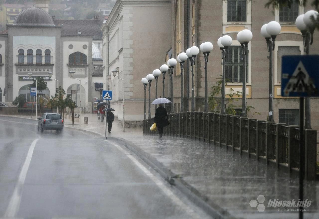 Oblačno sa kišom u Hercegovini