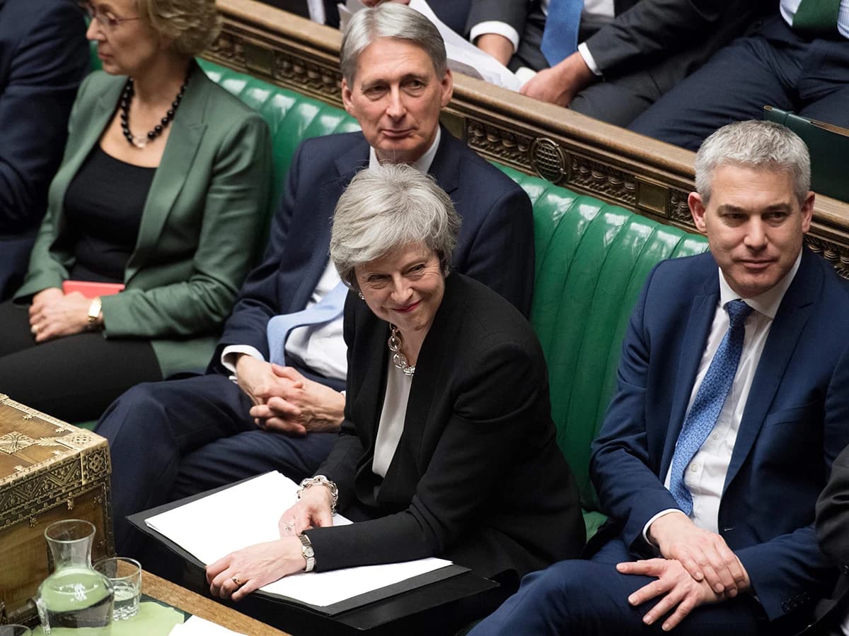 Theresa May u parlamentu