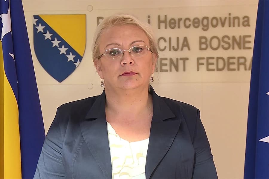 Predsjedateljica Doma naroda Parlamenta Federacije BiH Lidija Bradara