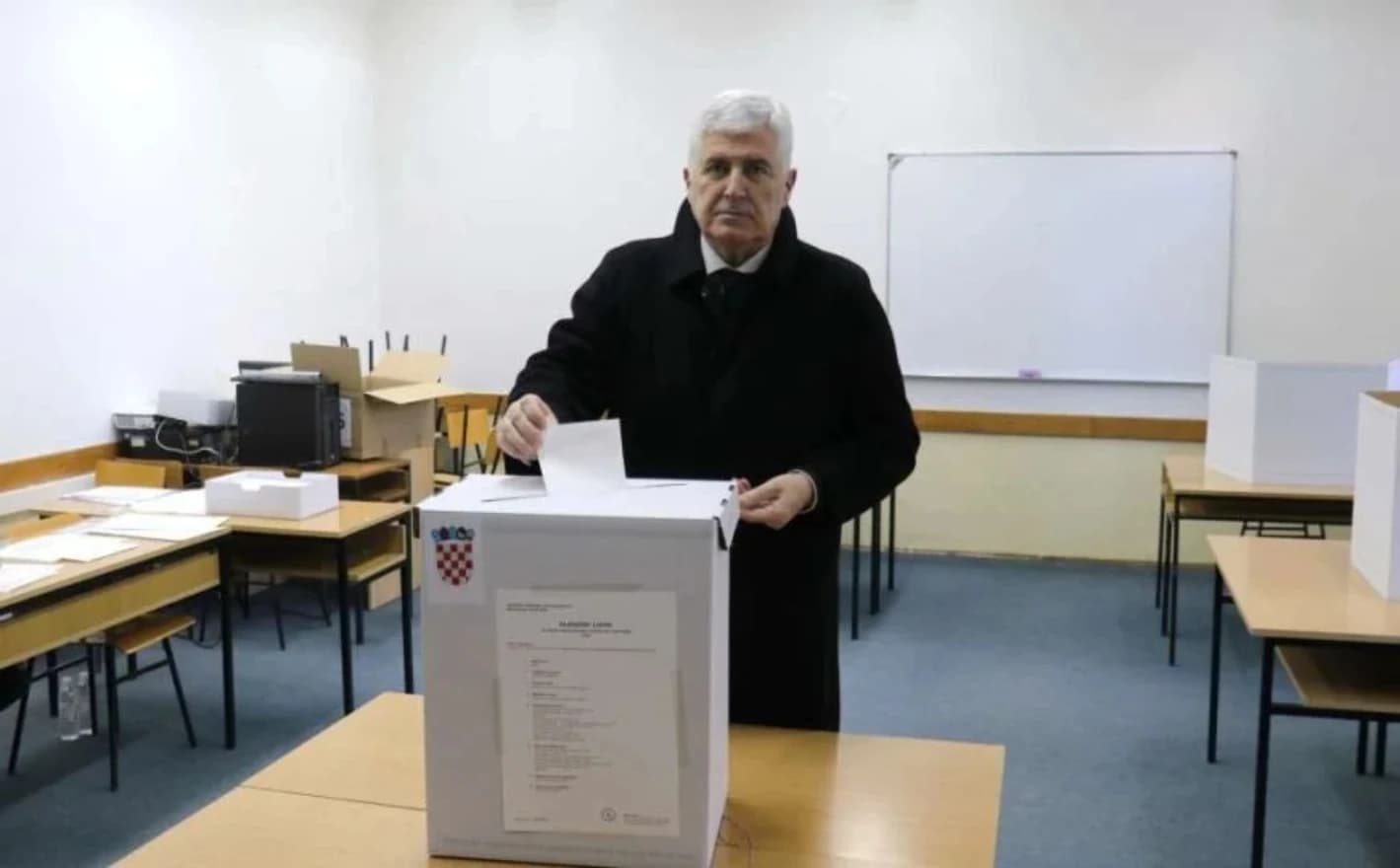 Dragan Čović glasao je za predsjednika Republike Hrvatske u Mostaru