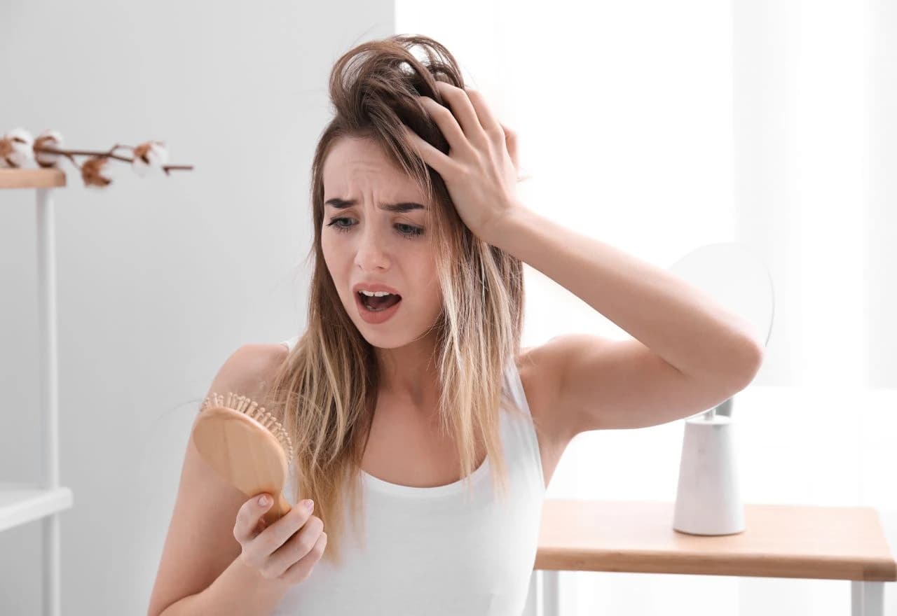 Ilustracija - opadanje kose