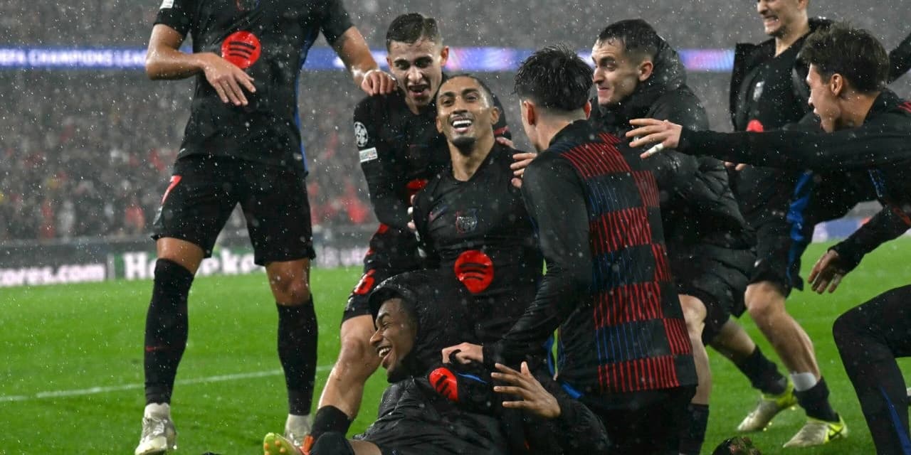 Slavlje igrača Barcelone 