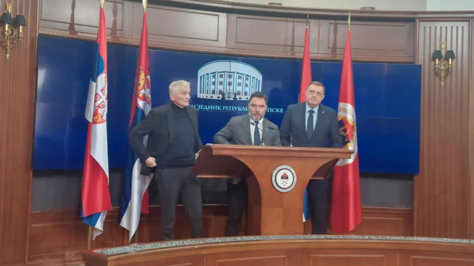 Špirić, Košarac i Dodik