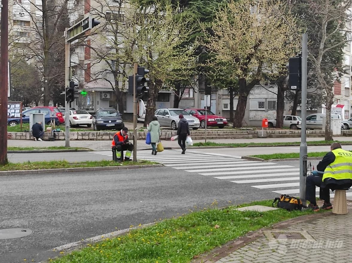 Semafori kod Mostarke