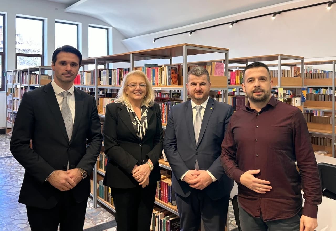 Bradara i Škobić u posjeti Novom Travniku