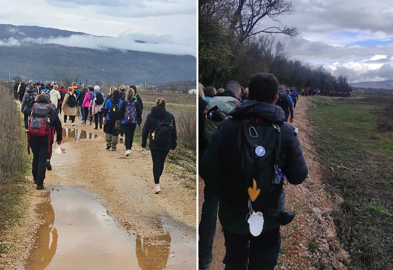 Camino Međugorje: Korizmeni hod ispunjen molitvom, pjesmom i novim prijateljstvima