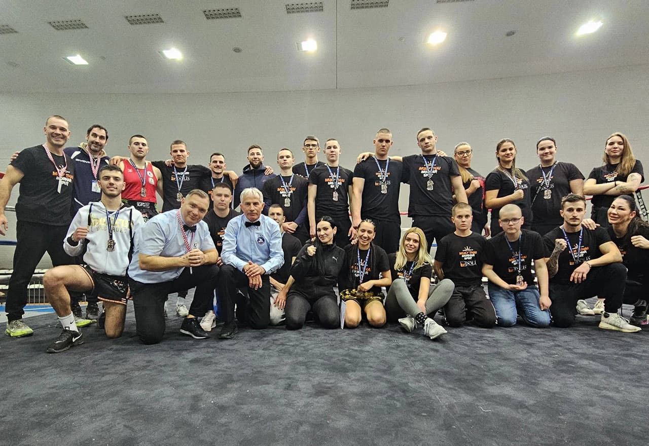 Sudionici Prvenstva Hrvatske u tajlandskom boksu