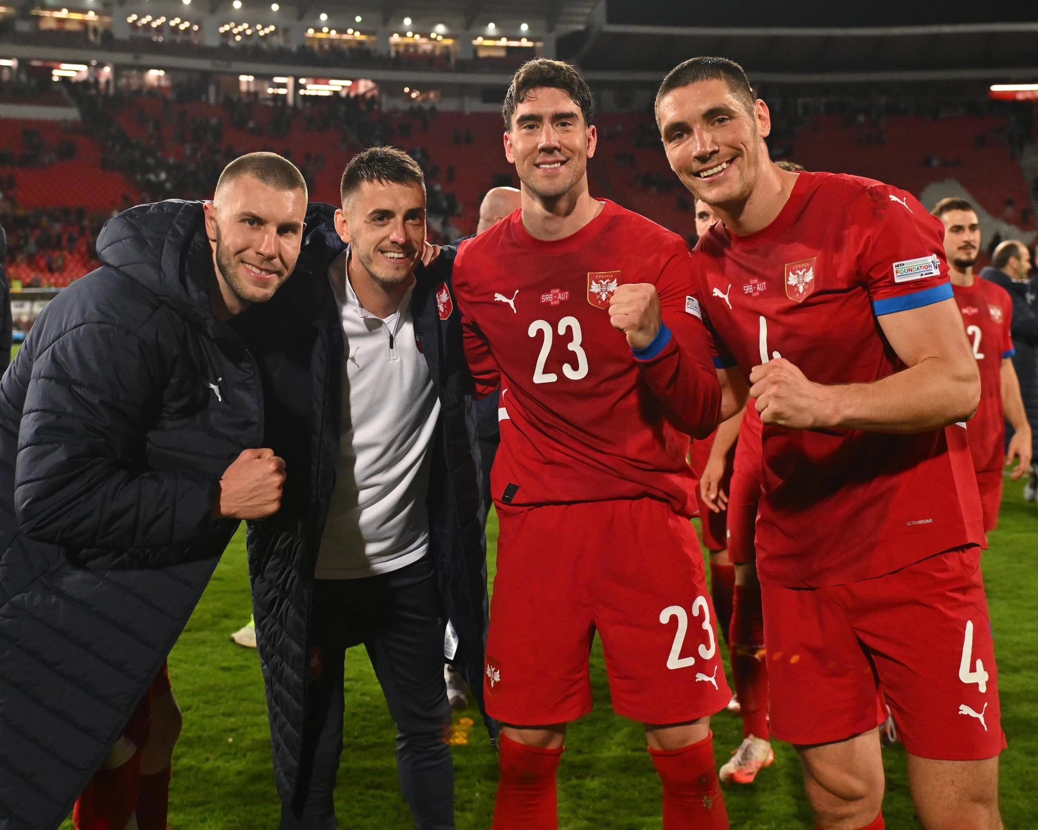 Reprezentativci Srbije