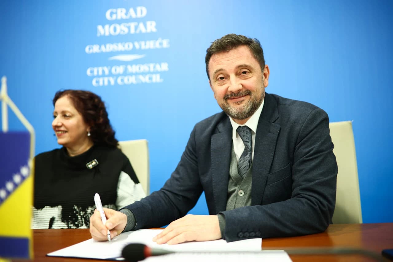 Gradonačelnik Grada Mostara Mario Kordić