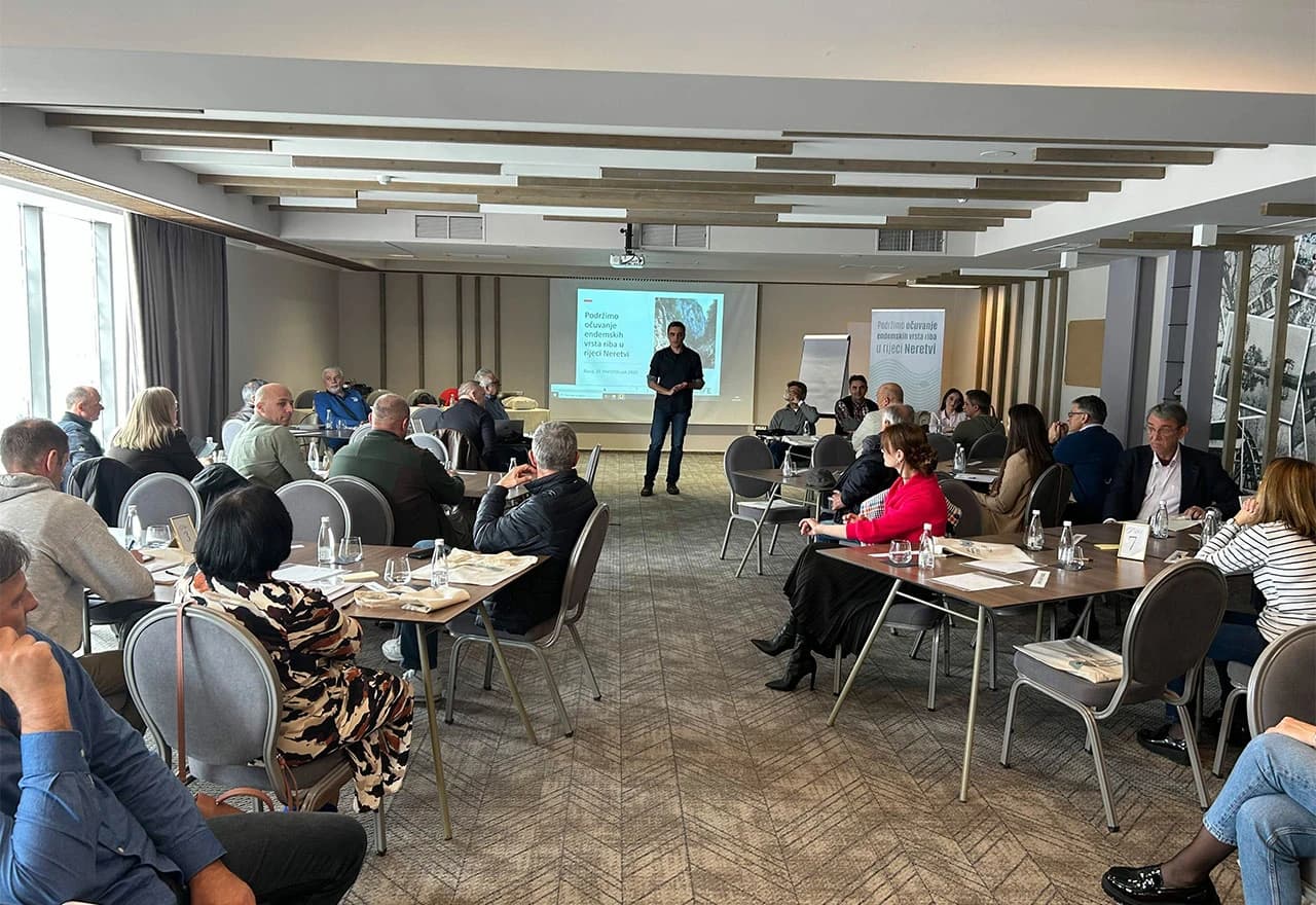 Dvodnevna konferencija posvećena očuvanju endemskih ribljih vrsta