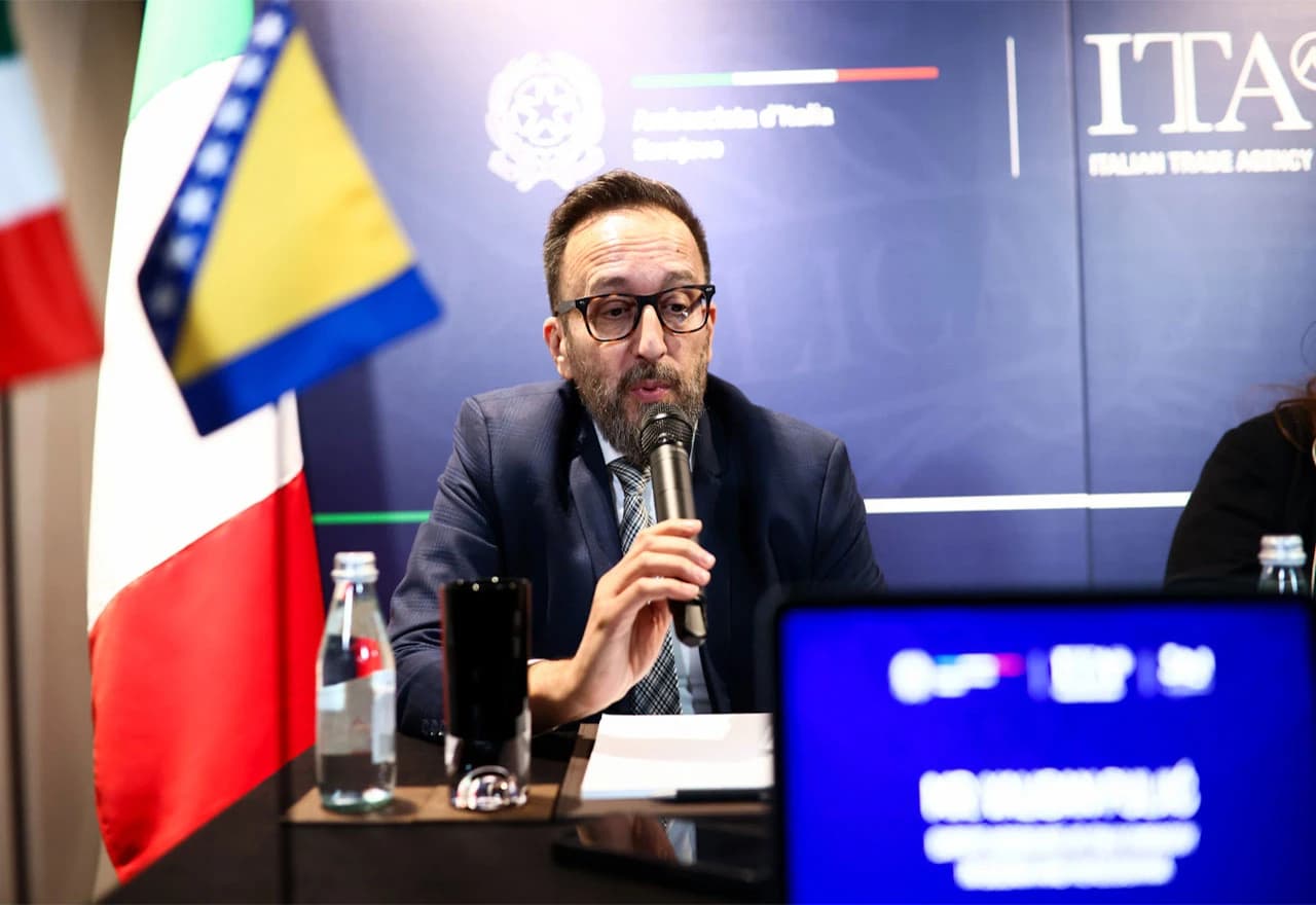 Veleposlanica Castellani: Italija je ključni gospodarski partner BiH