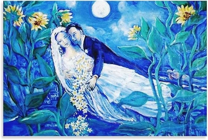 Marc Chagall, Ljubavnici i suncokreti