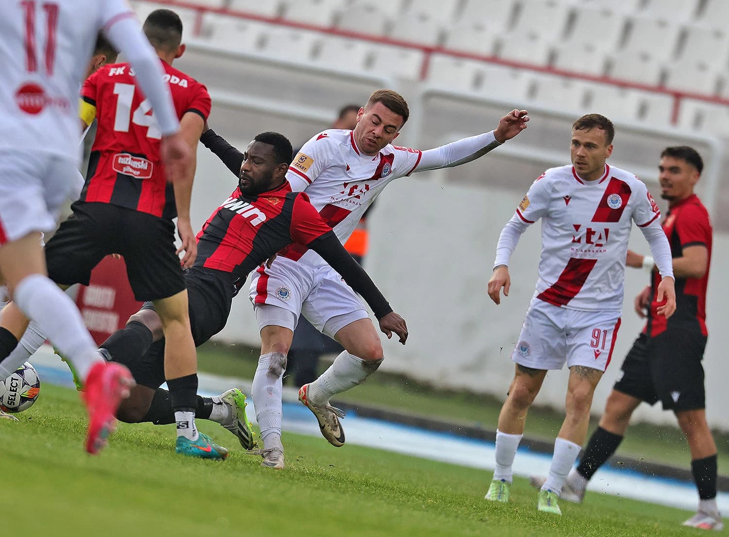 Said Ahmed Said, iza njega Karlo Abramović - Mario Tičinović (91), Alen Kurtalić (14)