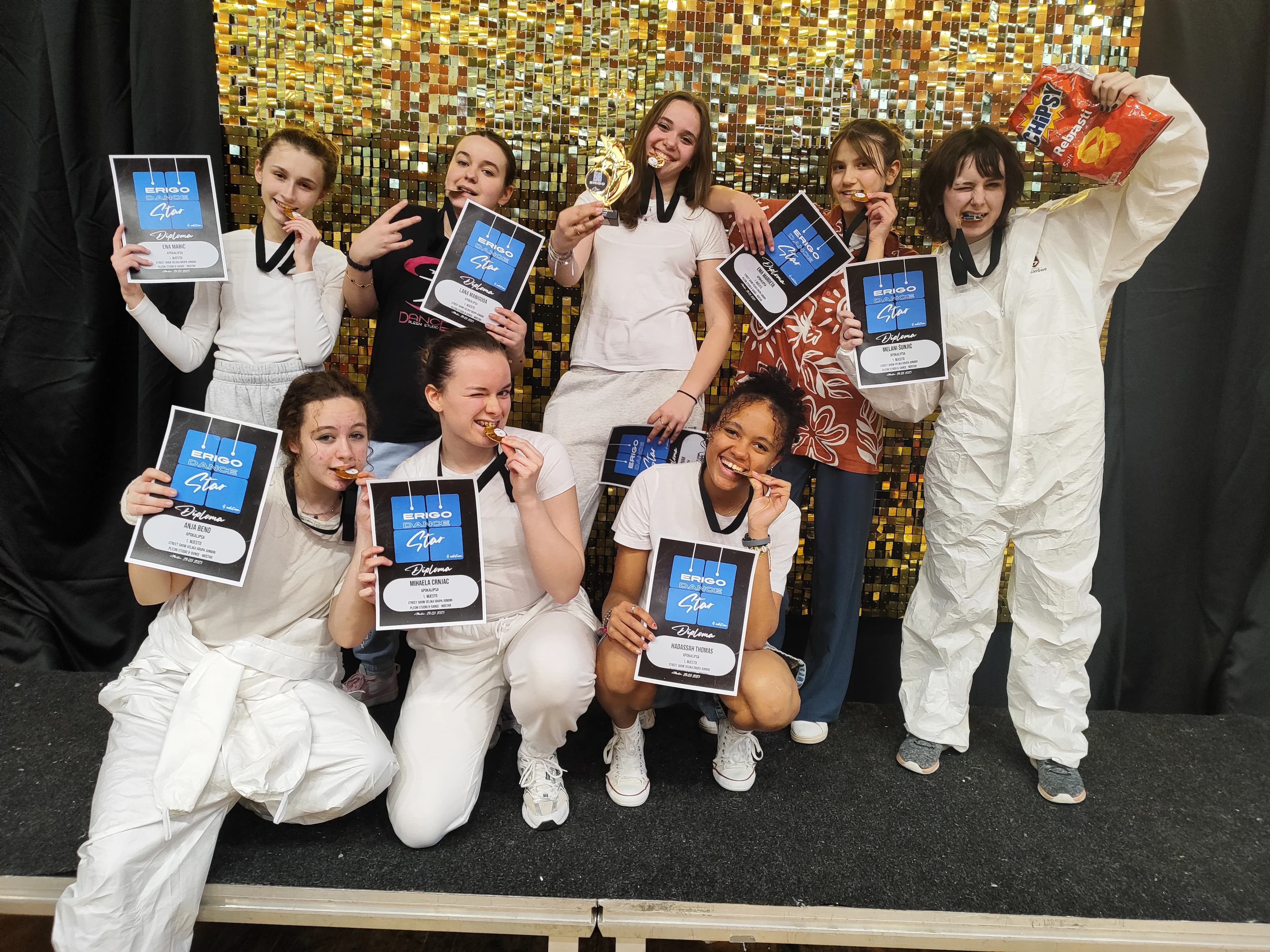 Natjecateljice s nagradama