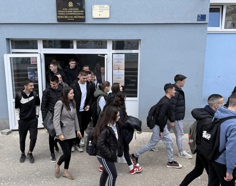 Vježba evakuacije u Posušju