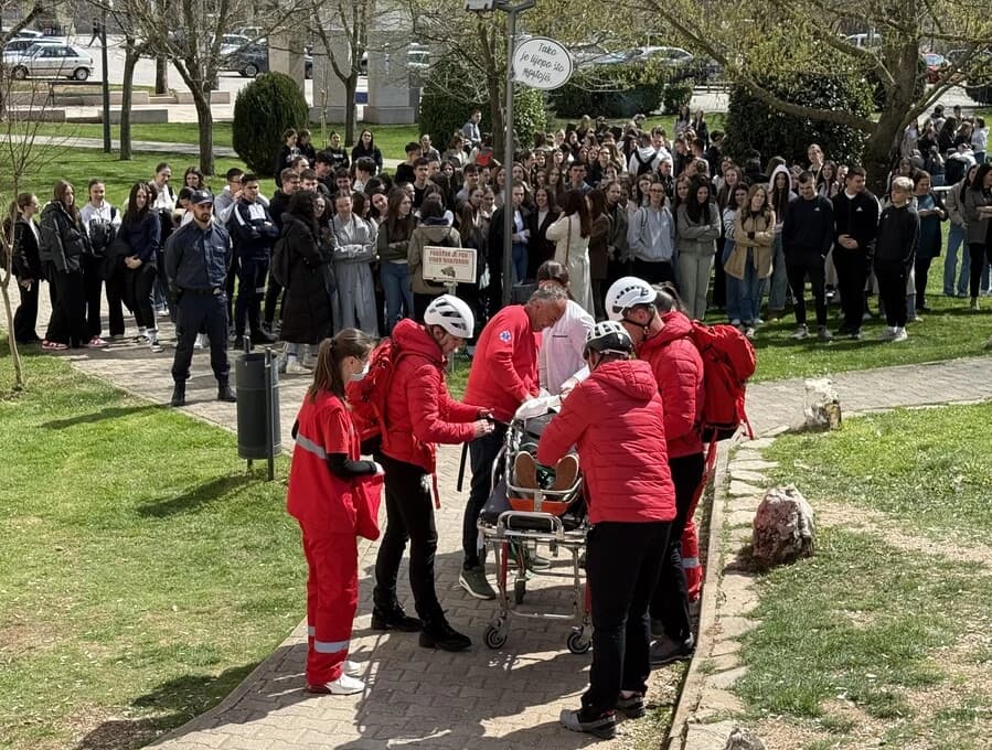 Vježba evakuacije u Posušju