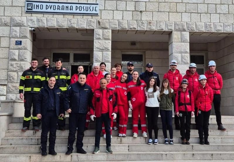 Vježba evakuacije u Posušju